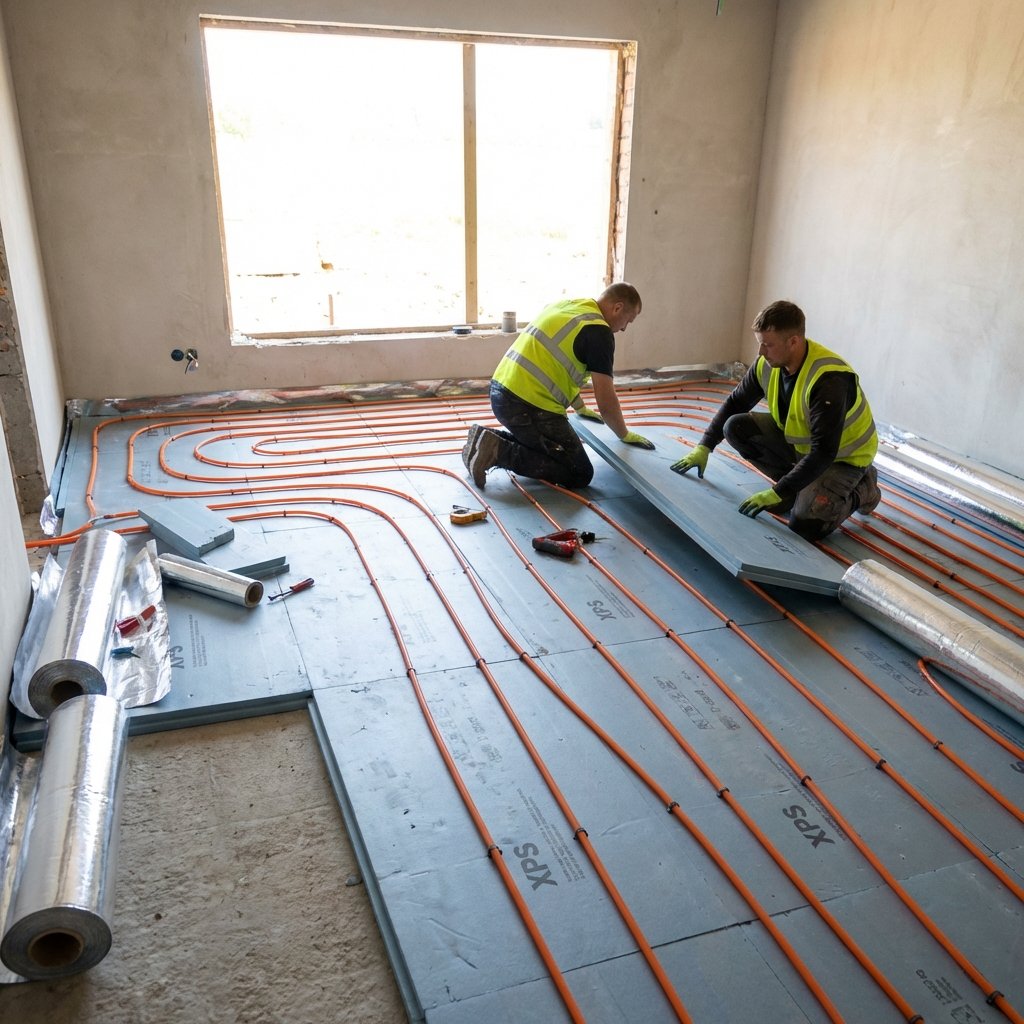 Döşeme Yalıtımı Uygulaması